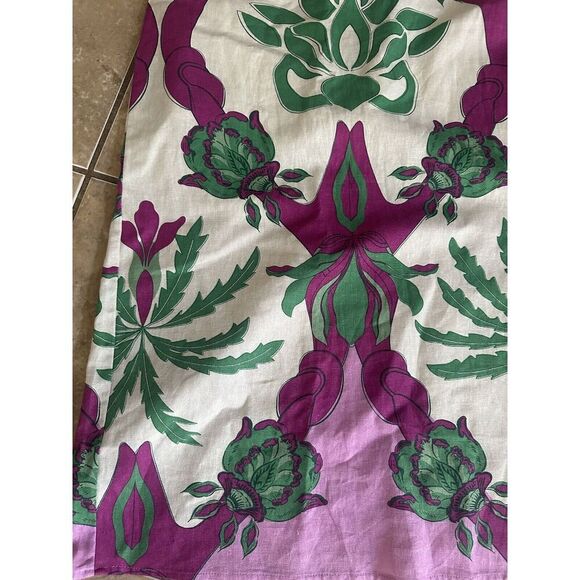 Caroline Constas Top Blouse Skirt Set 2 Piece Matching NWT Purple Floral XS - Picture 2 of 12